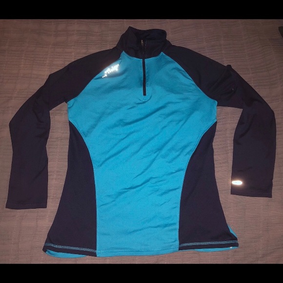 Champion Tops - Champion Exercise Top Jacket Duo-Dry zip-up Women’s sz L Running Gym Jogger NM